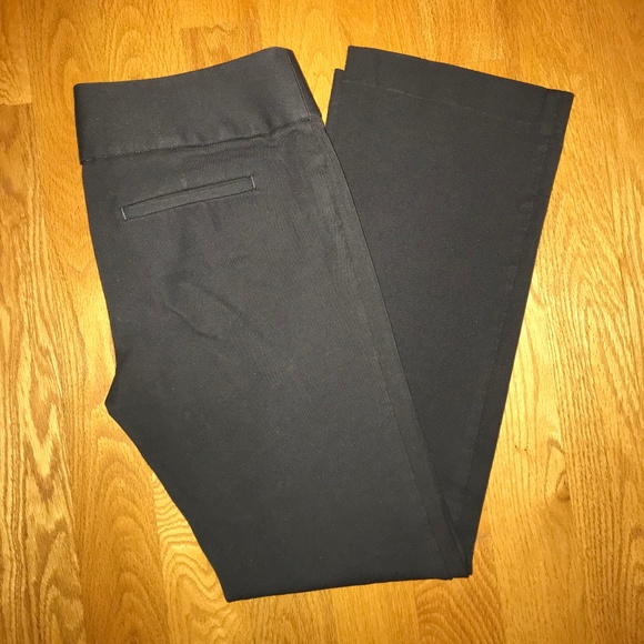 LOFT Pants - Dark Gray LOFT Stretchy Straight Leg Pants sz 4